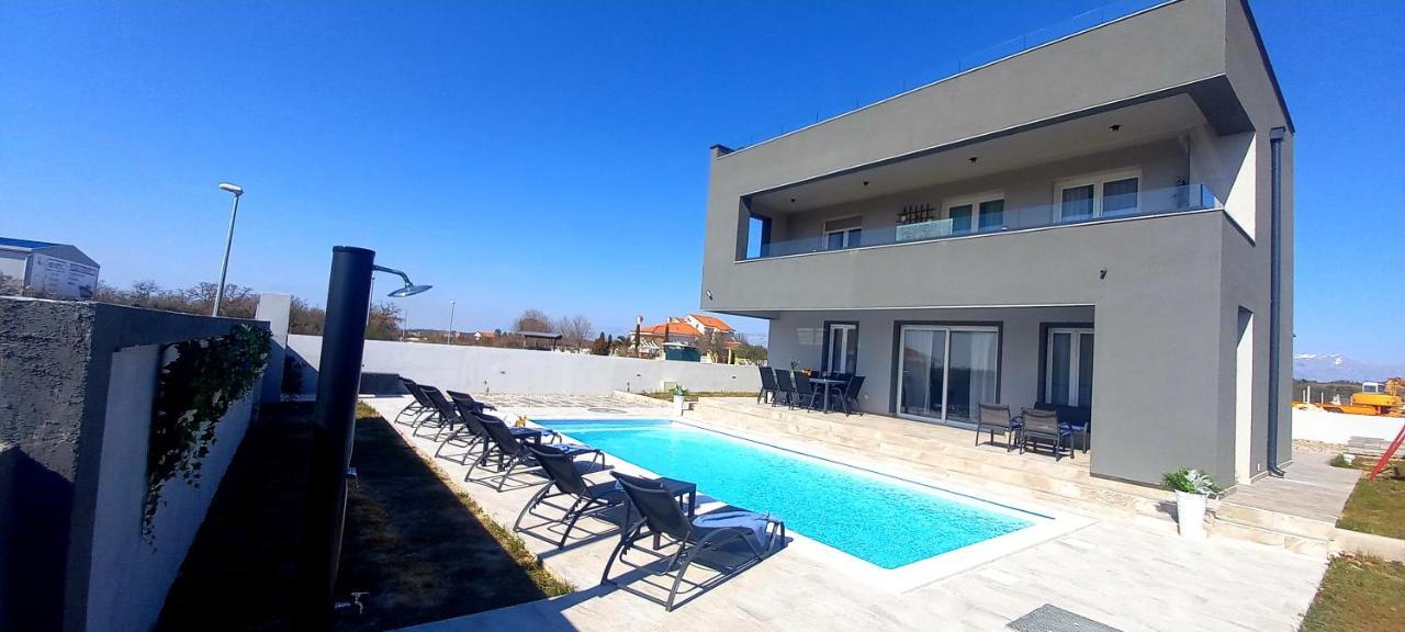 Villa Tia With Heated Pool & Jacuzzi Murvica  Екстер'єр фото