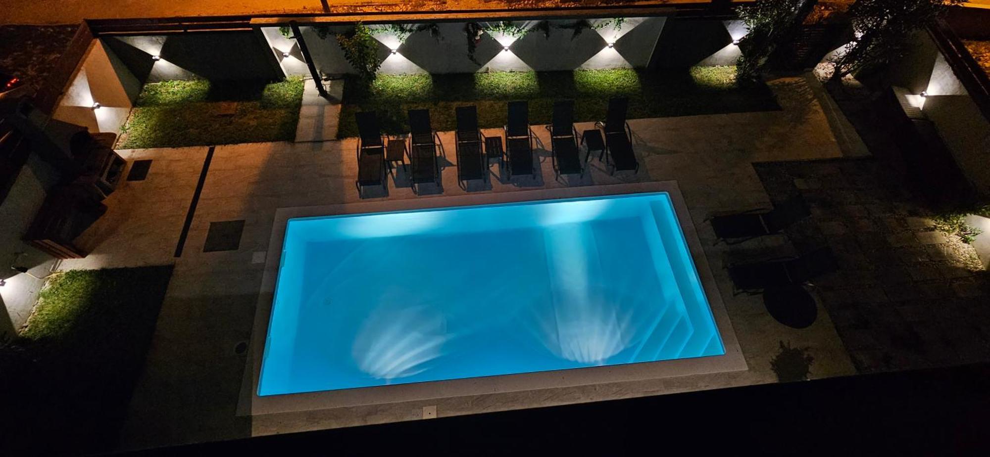 Villa Tia With Heated Pool & Jacuzzi Murvica  Екстер'єр фото